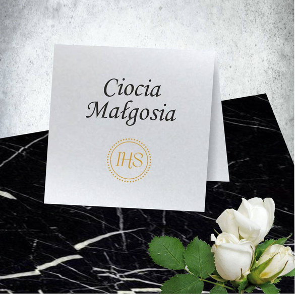 Winietki drukowane kwadratowe