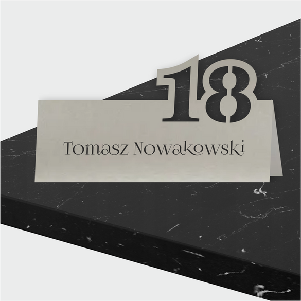 WINIETKI LASEROWE CYFRY