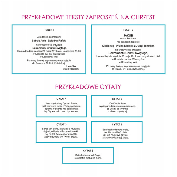 Zaproszenia na Komunię z Perłowym Podkładem