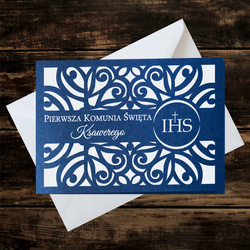 Zaproszenia na Komunię Laserowe K 95